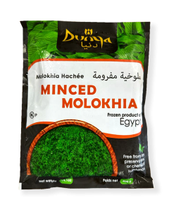 Dunya Frozen Minced Molokhia (Ewedu,Krain, Ademe) 20x400g-EG