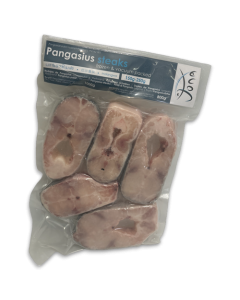 Jona Pangasius Steaks 150-250g VP 10 x 1kg 20% -VN