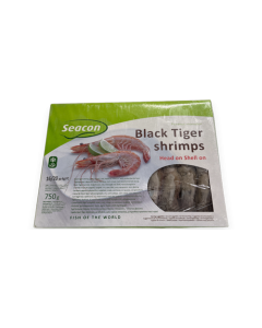 Seacon Black Tiger HOSO 16/20 Semi IQF 10 x 1kg 25% -BD