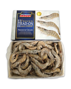 WB Vannamei shrimps HOSO 40/50 6 x 2kg 20% -EC