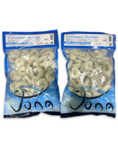 Jona Vannamei Shrimps P&D 26/30 IQF 10 x 1kg 25%-IN