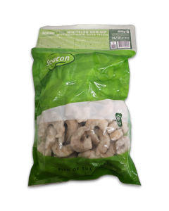 Seacon Vannamei Shrimps P&D 26/30 IQF 10 x 1kg 20%-IN