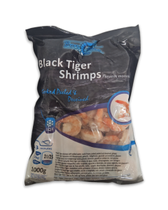 Bonemer Black Tiger CPND 21/25 IQF10 x 1kg 20% -BD
