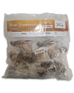 Jona Blue Swimming Cut Crab 40-100g 12 x 1kg 15% -LK
