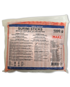 Nordic Surimi crab sticks VP 10 x 1kg -TH