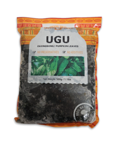 Tasty Ugu Leaves 30 x 500g -CM