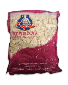 Sujitha Malabar Cut Porotta 20 x 1kg -IN